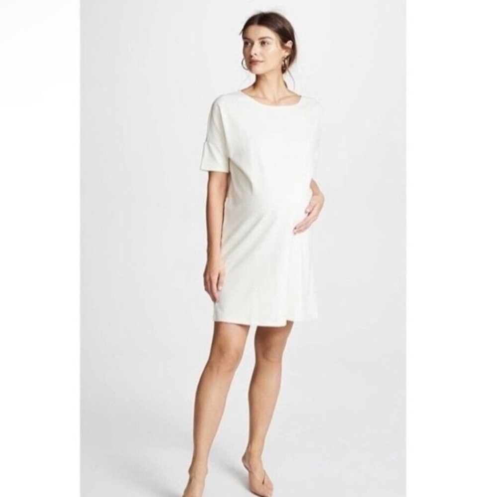 HATCH X J.Crew short-sleeve shift dress The Afternoon Casual Dress Maternity